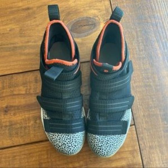 Nike | Lebron Soldier SFG Safari Basketball Shoe High Top Sneaker